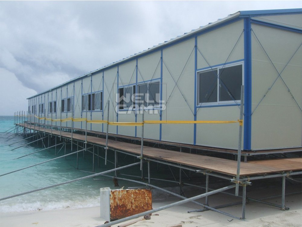 WELLCAMP, WELLCAMP prefab house, WELLCAMP container house Durable Green Modern prefab movable House on seaside, Wellcamp K-7 K Prefabricated House image38