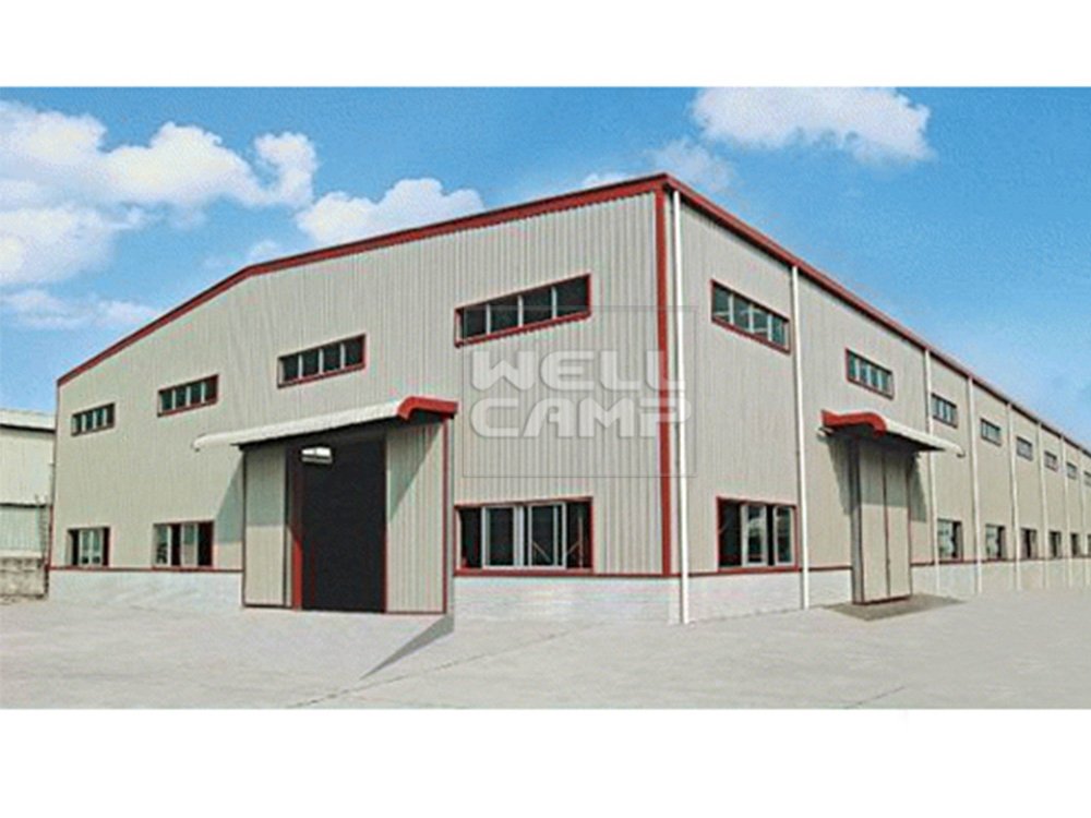 WELLCAMP, WELLCAMP prefab house, WELLCAMP container house Customized Standard Durable Steel Structure Workshop, Wellcamp S-4 Steel Structure Workshop image53