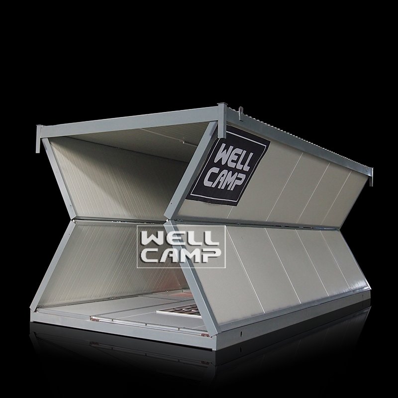 WELLCAMP, WELLCAMP prefab house, WELLCAMP container house Easy Move Folding Container House Low Cost Wellcamp F-8 Folding Container House image67